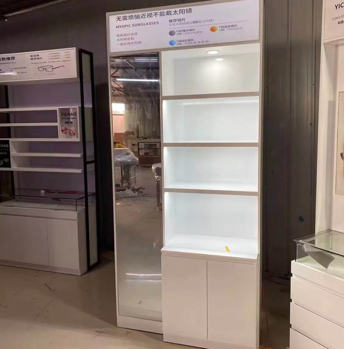 Luxury Eyewear Display With Led Lights