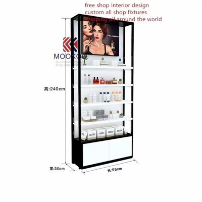 Lasinäytön para hajusteet Duty Free -kaupasta