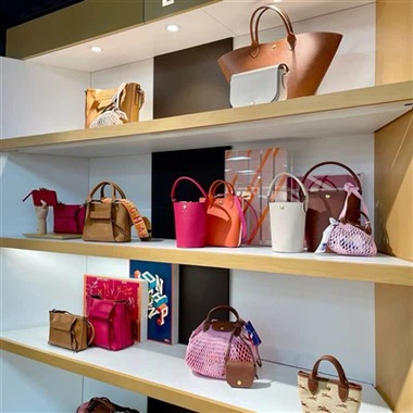 Kuuma myynti MDF -päällystetty maalilasipussin näyttölaite