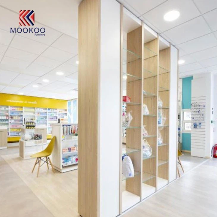 Customized Farmacia Shop Interior Design