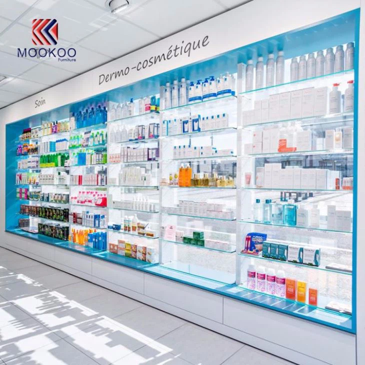 Factory Direct Sale Customized Pharmacy Display