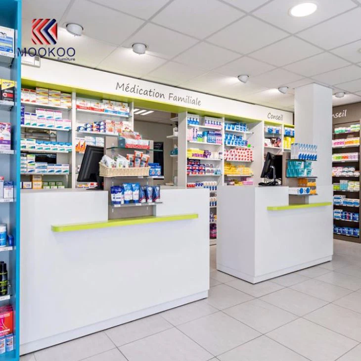 Factory Direct Sale Customized Pharmacy Display