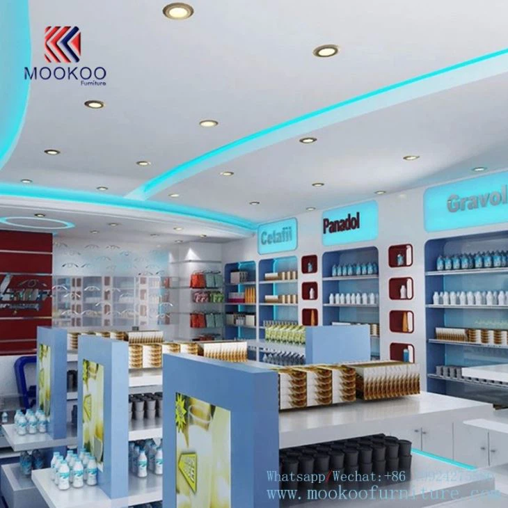 Good Quality Pharmacy Shop Display Cabinet