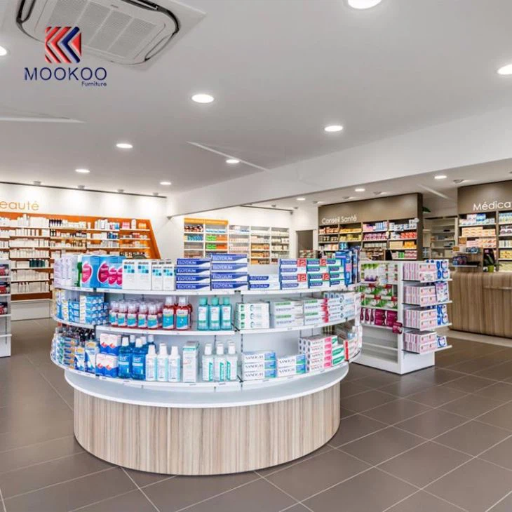 Professional Customized Pharmacy Shop Display