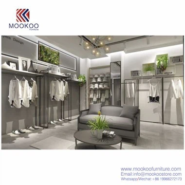 Vaatetelinekaupan varusteet