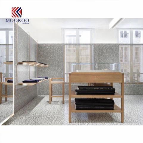 Vaatekaupan kalusteet