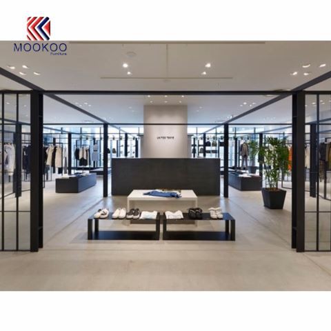 Vaatekaupan näyttöideat