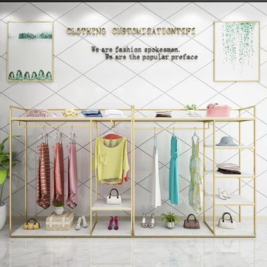 Yksinkertainen tyyli kultatelineet vaatteille