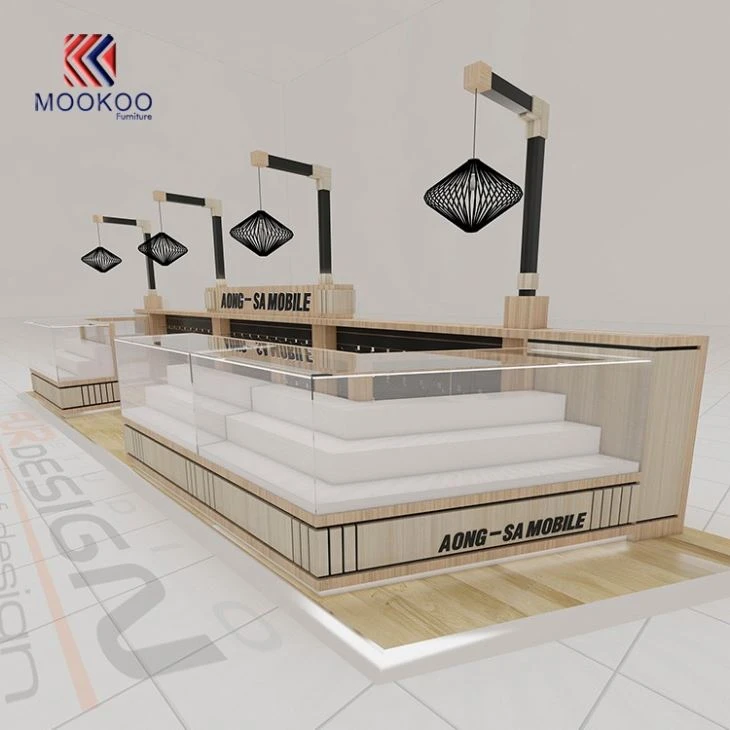 Custom Cellphone Display Kiosk