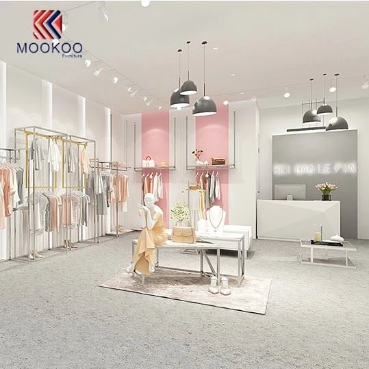 Boutique Store Clothes Display Racks Op Design