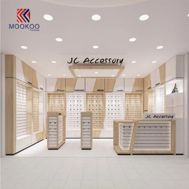 Matkapuhelin tarvikkeet puinen kaappi