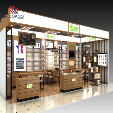 Kosmeettinen näyttö Sisustus Store Design