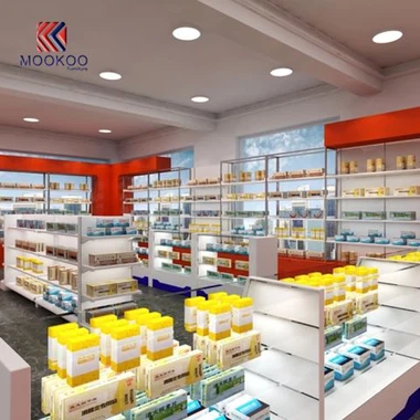 Vähittäiskauppaapteekkien myymälähyllyt