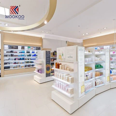 Yksinkertainen Sisustus Showroom Cosmetic Shop